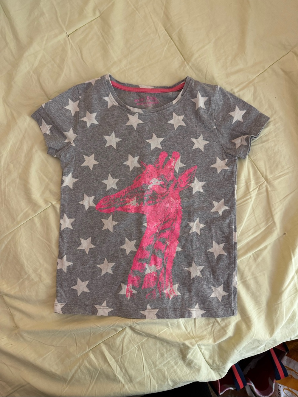 mini boden t-shirt size 3/4